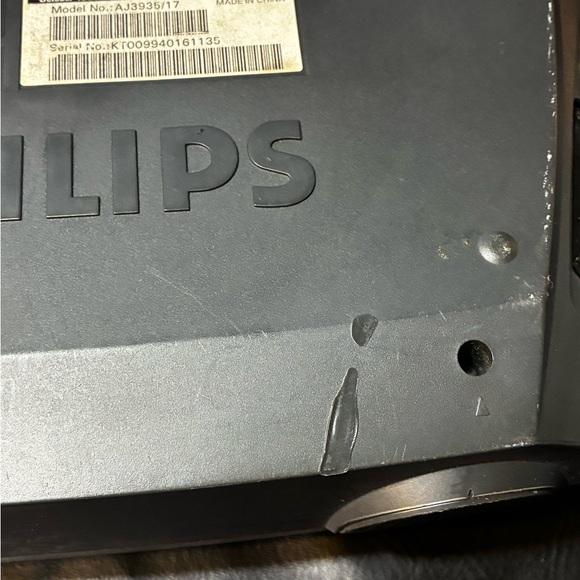 Philips Magnavox AJ3935 Compact Disc Clock AM/FM Radio Vintage Works - Picture 10 of 12